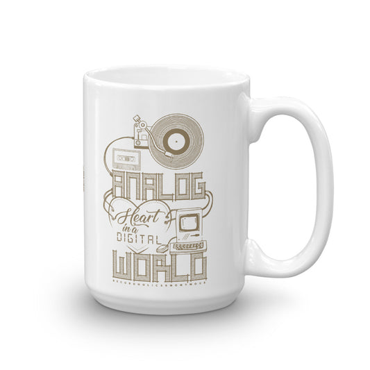 Analog Heart Mug