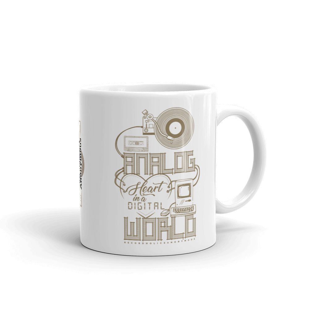 Analog Heart Mug