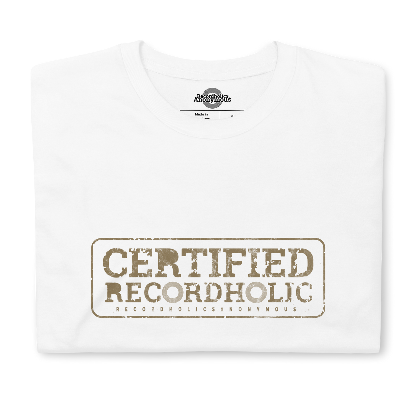 Certified Recorholic - White